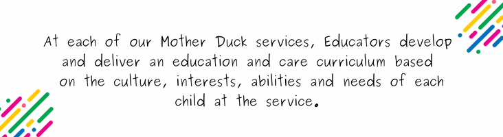 HIGH QUALITY EDUCATION AND CARE AT MOTHER DUCK - blog quote 3