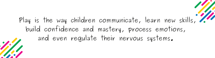 How to encourage your child to play independently - blog quote 1