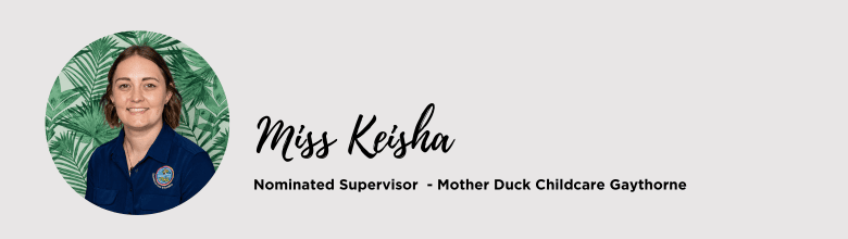 Miss Keisha sign off